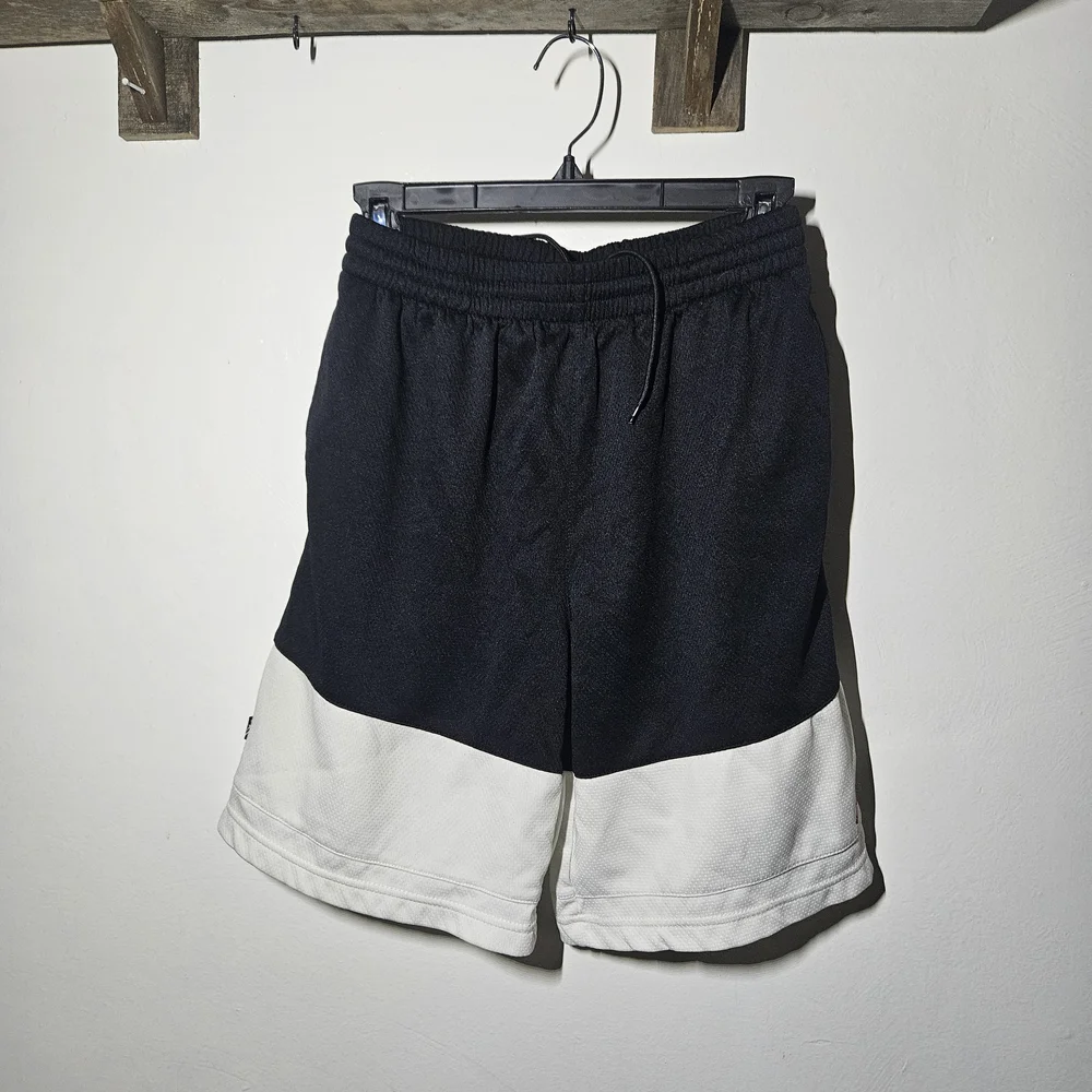 Jordan Boy's Athletic Shorts in Black and White